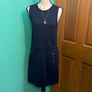 Cynthia Rowley sleeveless Dress with Zipper Details